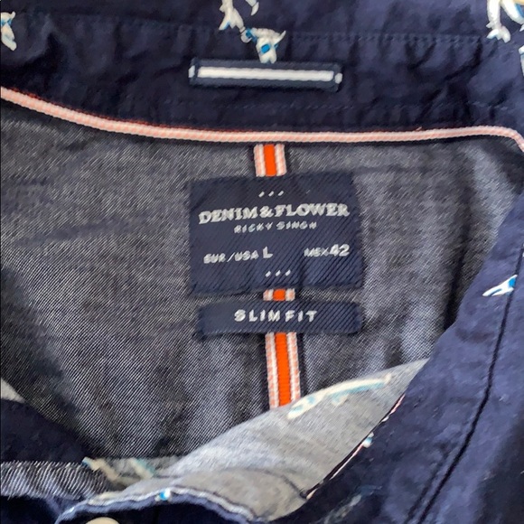 Slim Fit Button Up - Picture 2 of 2